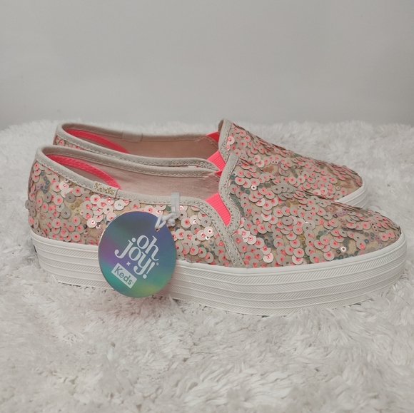 New sequin platform slip on Keds - Picture 3 of 8